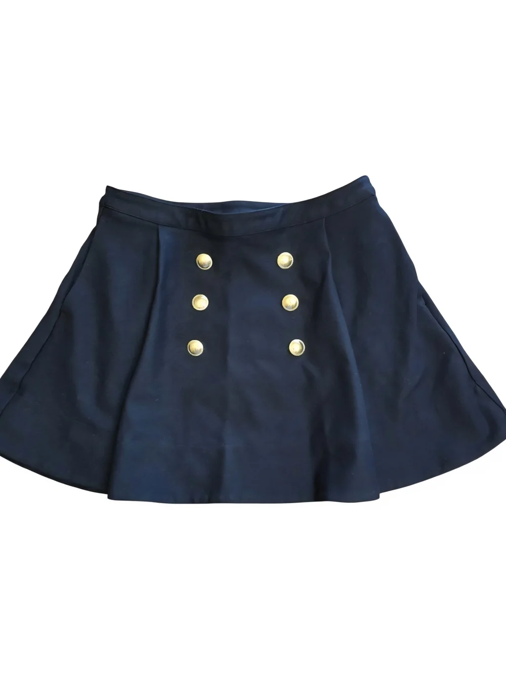 Anthropologie Maeve Ponte Skater Mini Skirt Sz M - Picture 4 of 9